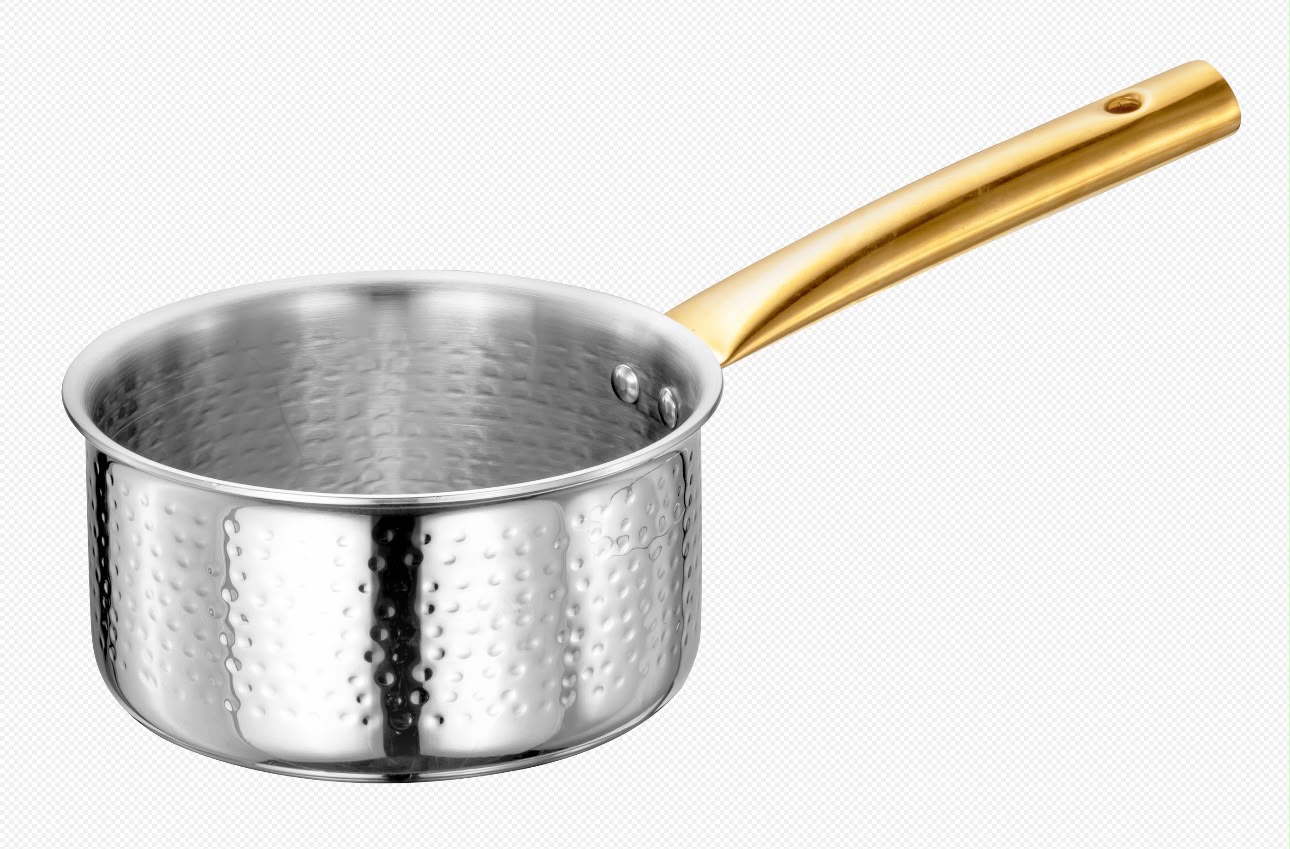 MERUWARE Hammered Saucepan