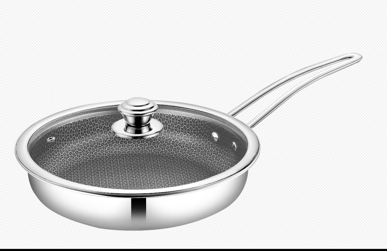 MERUWARE Honeycomb Fry Pan Premium